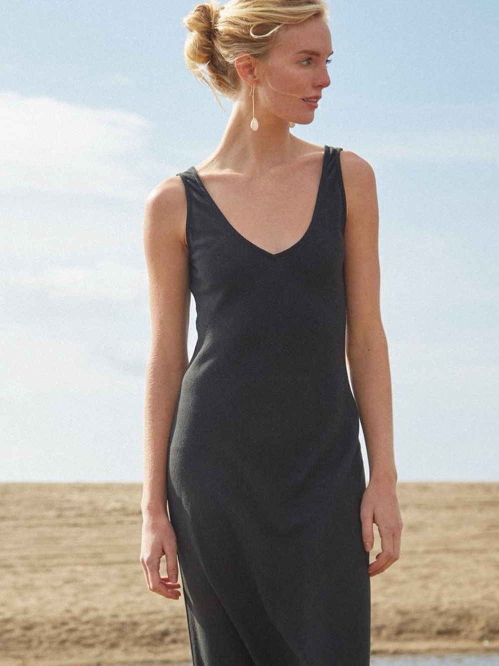 Rachel Pally | Linen Simona Dress - Black